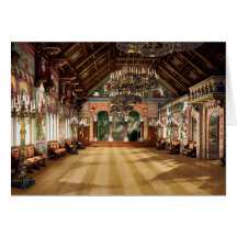 Neuschwanstein Castle Upper Bavaria Germany Greeting Card