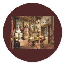 Neuschwanstein Castle Upper Bavaria Germany Round Sticker