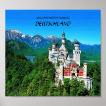 NEUSCHWANSTEIN SCHLOSS, DEUTSCHLAND POSTERS
