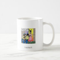 Neutered Dog Funny Cartoon Coffee Mug