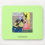 Neutered Dog Funny Cartoon Mouse Pad mousepads