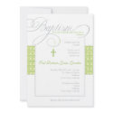 Neutral Baptism Invitation invitation