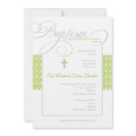 Neutral Baptism Invitation