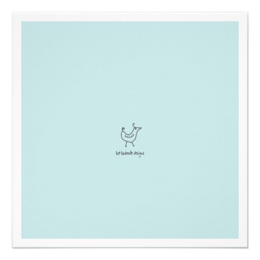 Neutral Birds Modern Family Couple Boy Baby Shower Invitation