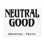 "Neutral Good" postcards
