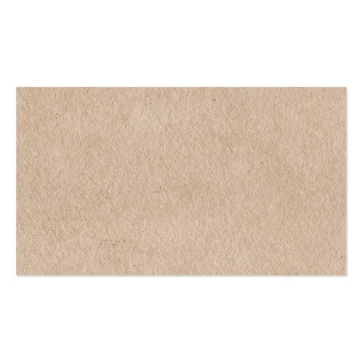 Neutral Paint and Brown Paper Business Card (back side)