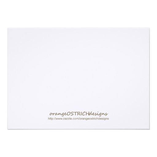 Neutral Twins Christening/Baptism Invitation