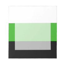 Neutrois flag notepad