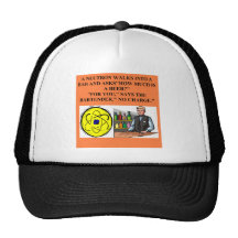neutron physics joke mesh hat
