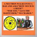 neutron physics joke posters