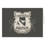 Nevada Birder Shield Note Card