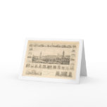 Nevada City, CA. Panoramic Map 1856 (1184A) cards