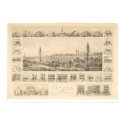 Nevada City, CA. Panoramic Map 1856 (1184A) posters by Bancroft Nevada City, CA. Panoramic Map 1856 (1184A) posters