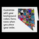 Nevada Customize colorful card how you like cards