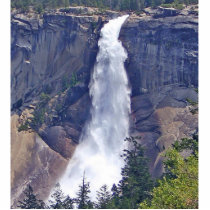 Nevada Falls Yosemite National Park photo sculptures by msandorm Nevada Falls Yosemite National Park photo sculptures