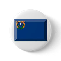 Nevada Flag Gem buttons