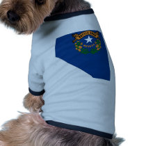 Nevada Flag Map pet clothing