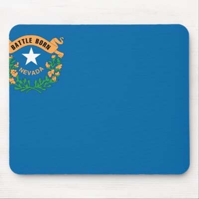 NEVADA FLAG MOUSE MATS by flagshirts