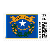 Nevada Flag Postage