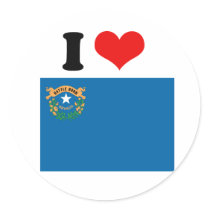 NEVADA FLAG stickers