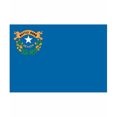 NEVADA FLAG T SHIRTS by flagshirts