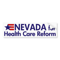 Nevada for Health Care Bumper Sticker bumper stickers by irregulargoods Nevada for Health Care Bumper Sticker bumper stickers