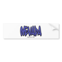 Nevada Graffiti bumper stickers