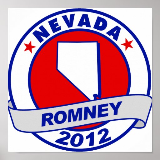 Nevada Mitt Romney Print