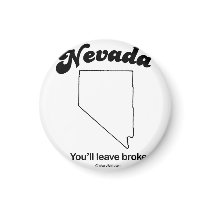 NEVADA - "NEVADA STATE MOTTO" T-shirts and Gear magnets by humortees NEVADA - "NEVADA STATE MOTTO" T-shirts and Gear magnets