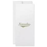 Nevada Revolution T-shirts Personalized Rack Card