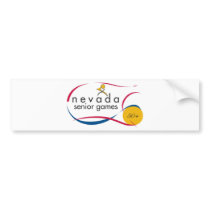 NEVADA SENIOR GAMES LOGOS ON EVERYTHING BUMPER STICKER