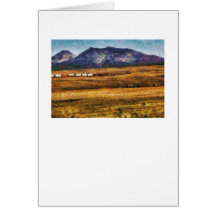 Nevada - Southwestern Cargo Train Greeting Card