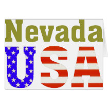 Nevada USA! Card