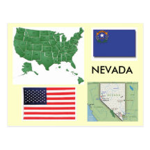 Nevada, USA Post Card