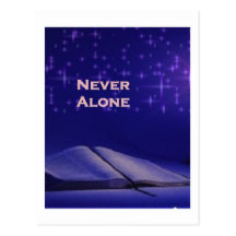 Never Alone Card 4 Post Cards