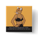 Never approach a cougar. buttons