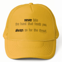 Never Bite The Hand... hats