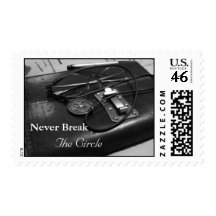 Never Break The Circle Postage Stamps