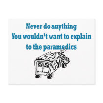Never Do Anything.....Medics postcards