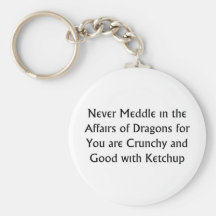 Never Dragons Keychain