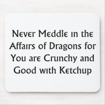 Never Dragons Mouse Mats