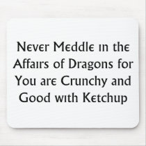 Never Dragons Mouse Mats