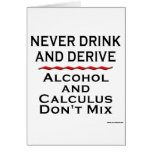Never Drink and Derive cards