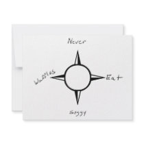 Never Eat Soggy Waffles - Compass invitations