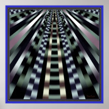 Never-Ending Metro Ride Print