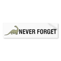 Never Forget bumper stickers