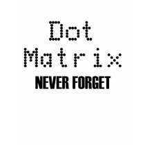 Never Forget Dot Matrix T-Shirt