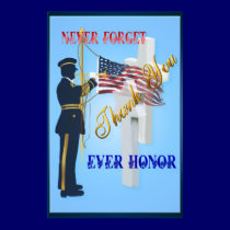 Never Forget-Ever Honor large Poster posters