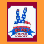 Never Forget postcards