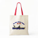 Never Forget Tote bags